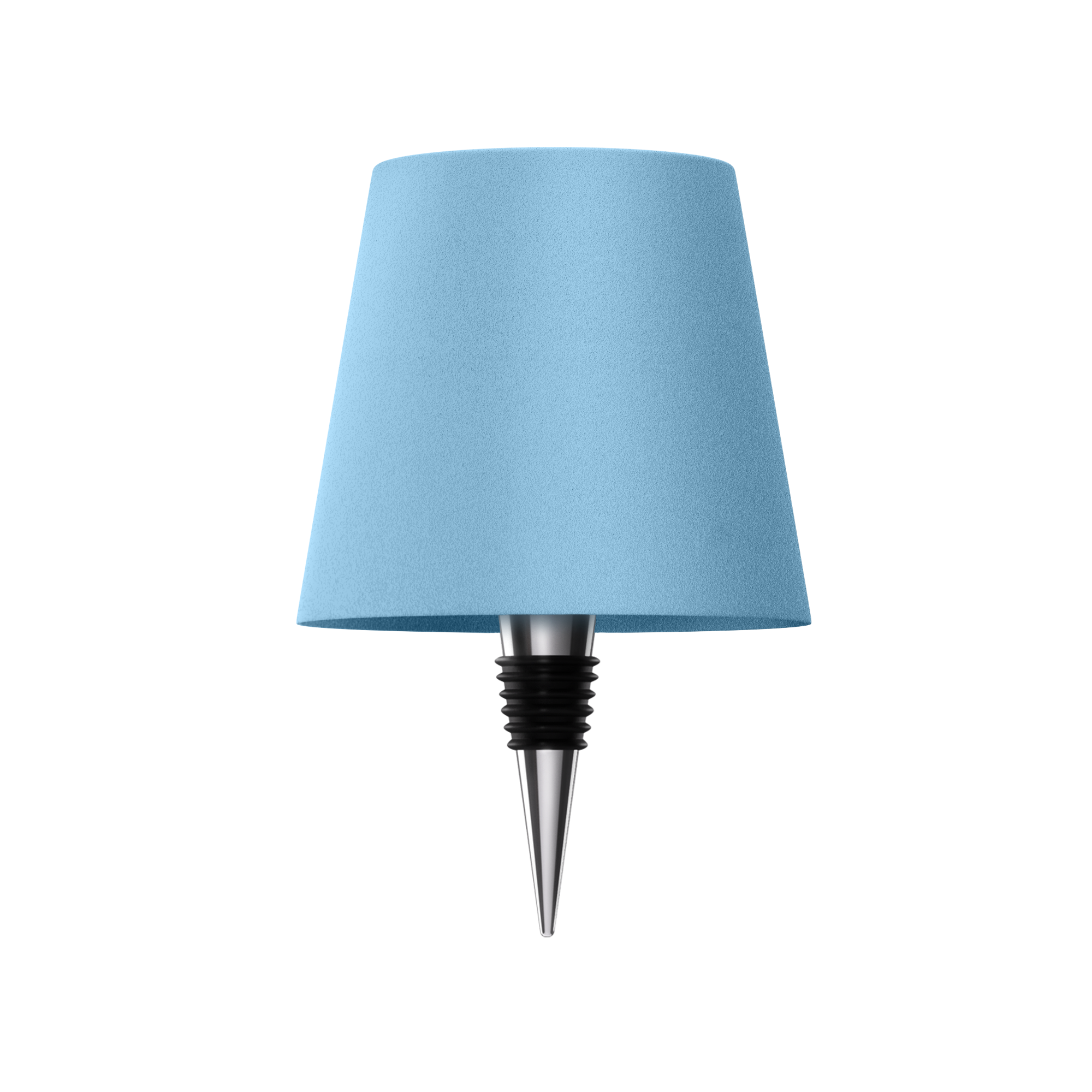 Lampe bouteille sans fil rechargeable LED noir 3000K USB-C pour décoration de table bar restaurant ambiance | Koossa