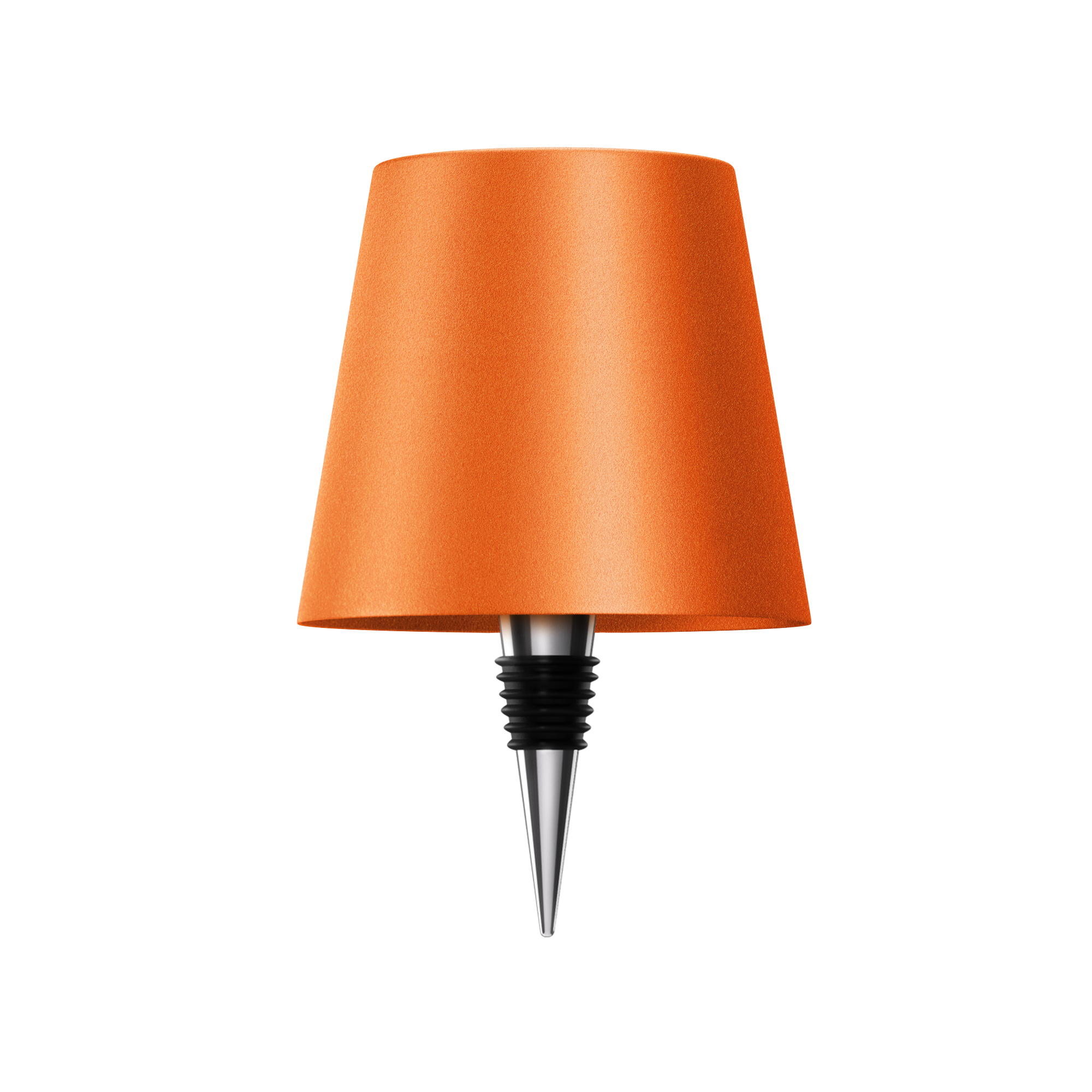 Lampe bouteille sans fil rechargeable LED noir 3000K USB-C pour décoration de table bar restaurant ambiance | Koossa