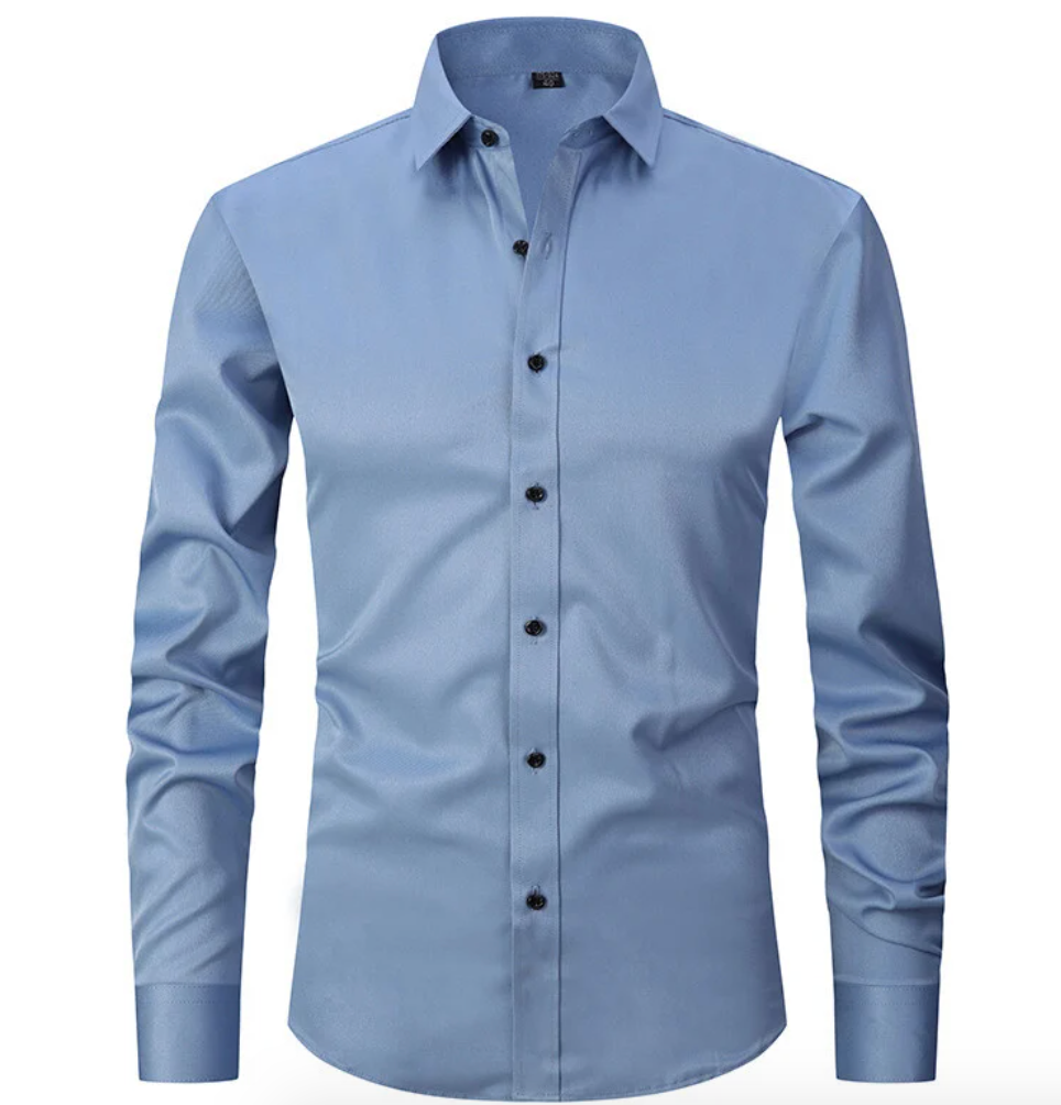 Men's Stretch Shirt — Comfortable Business Shirt for Office & Smart Casual Occasions | Koossa