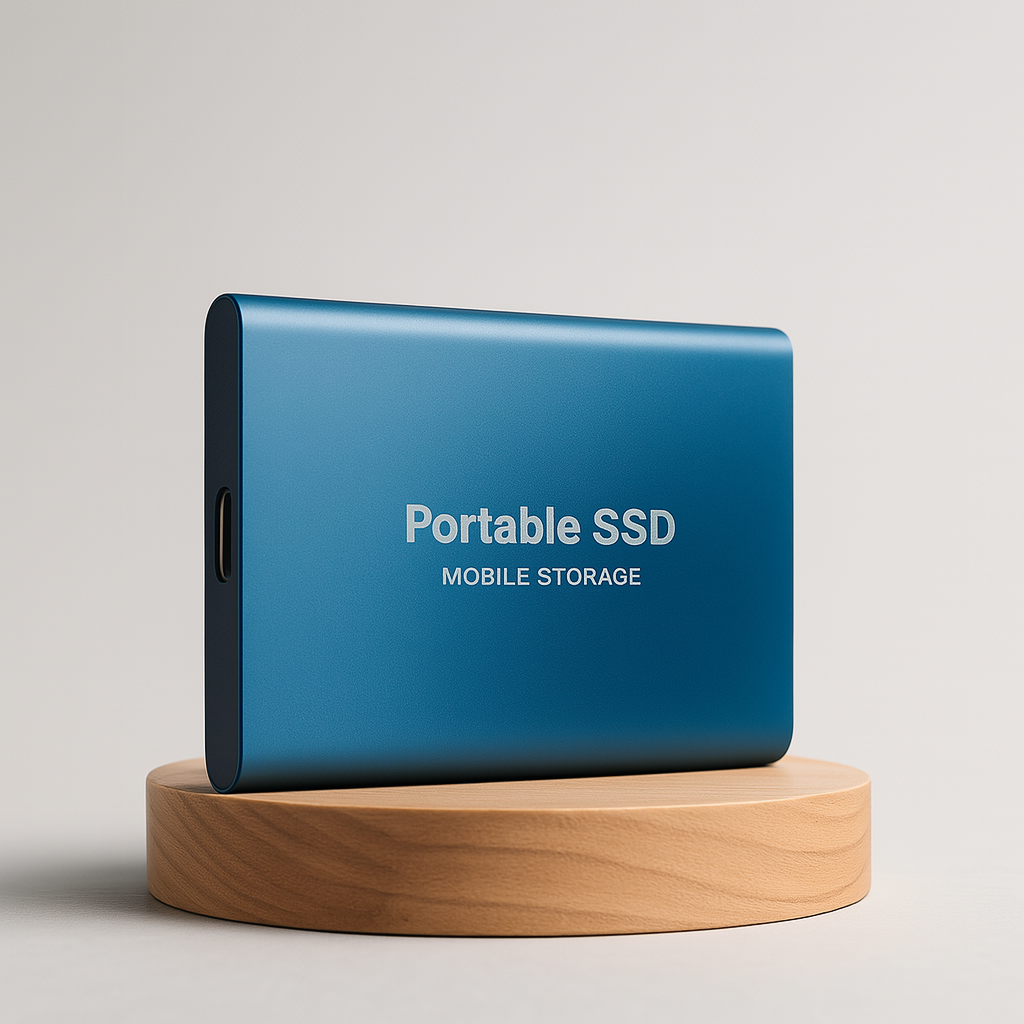4TB External Solid State Drive USB-C, Portable Shock Resistant SSD for Laptop, Desktop & Gaming Console, Fast Backup Storage Drive | Lonoma