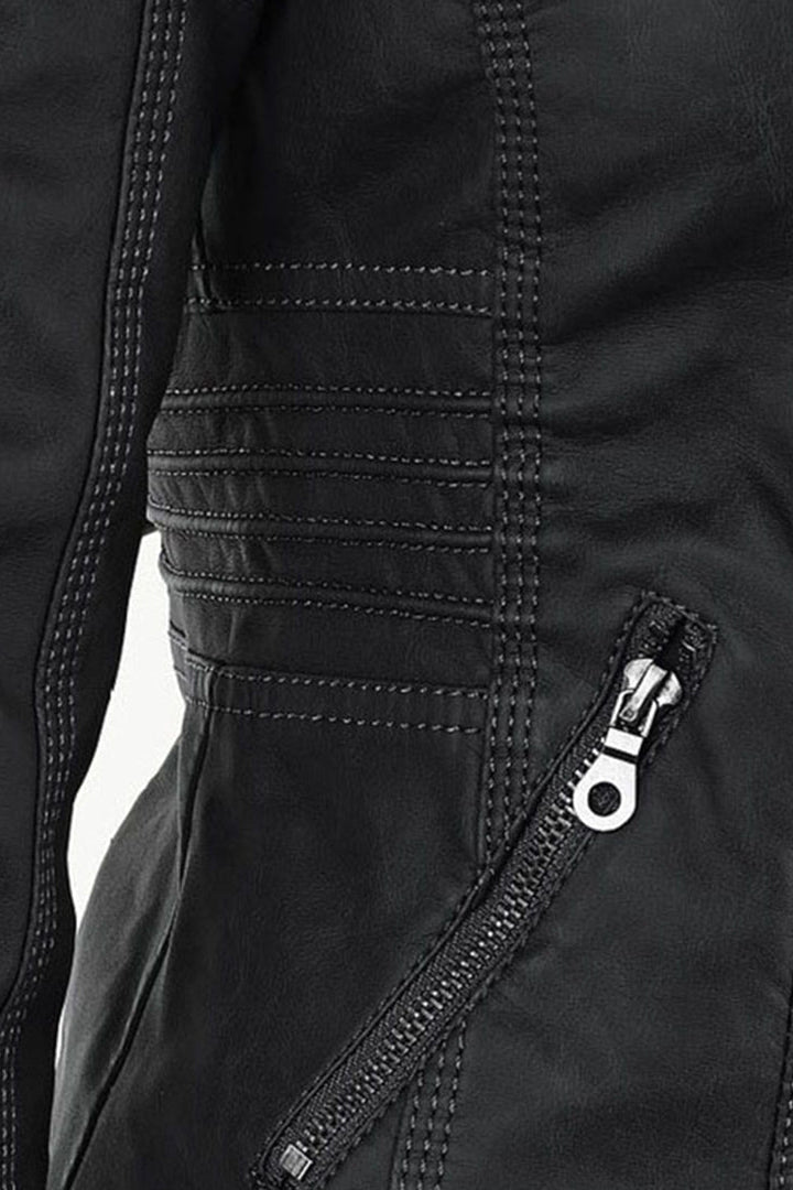 Women's Hooded Zip Winter Coat — Tailored Outerwear for Cold Weather Dressing & Urban Layering | Koossa