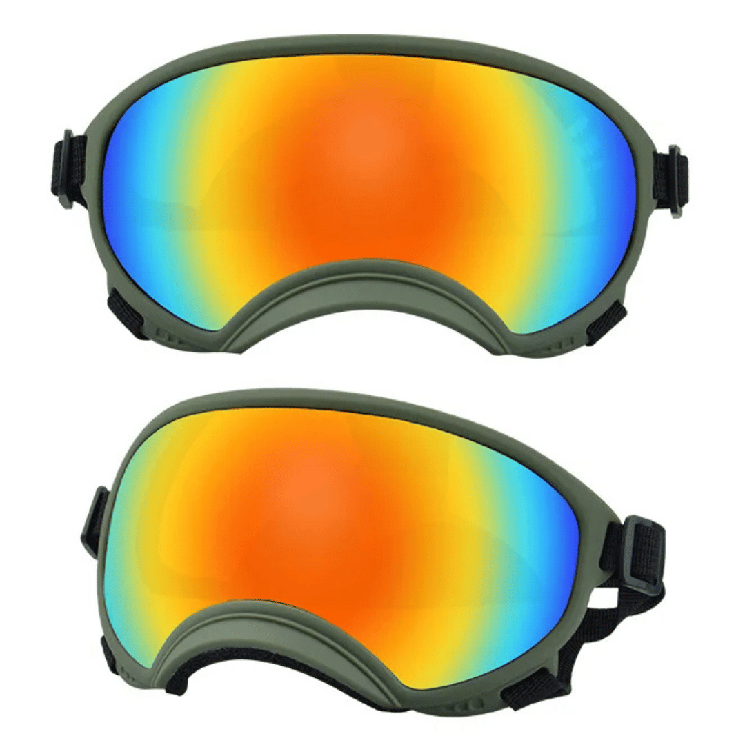 Dog Goggles UV Protection Adjustable Windproof Scratch-Resistant Small Medium Large Dog Sunglasses Outdoor Eye Protection Hiking | Koossa