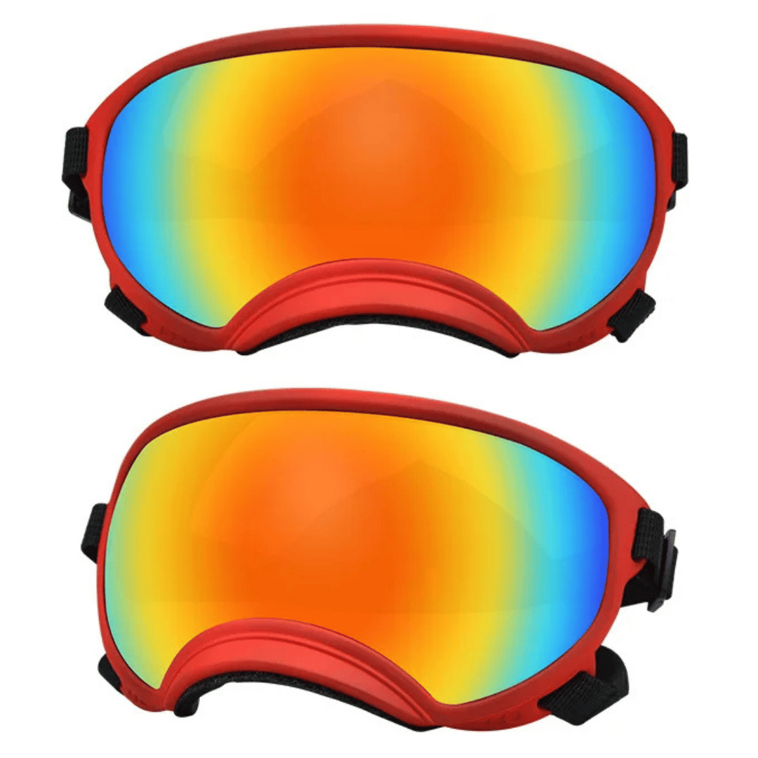 Dog Goggles UV Protection Adjustable Windproof Scratch-Resistant Small Medium Large Dog Sunglasses Outdoor Eye Protection Hiking | Koossa