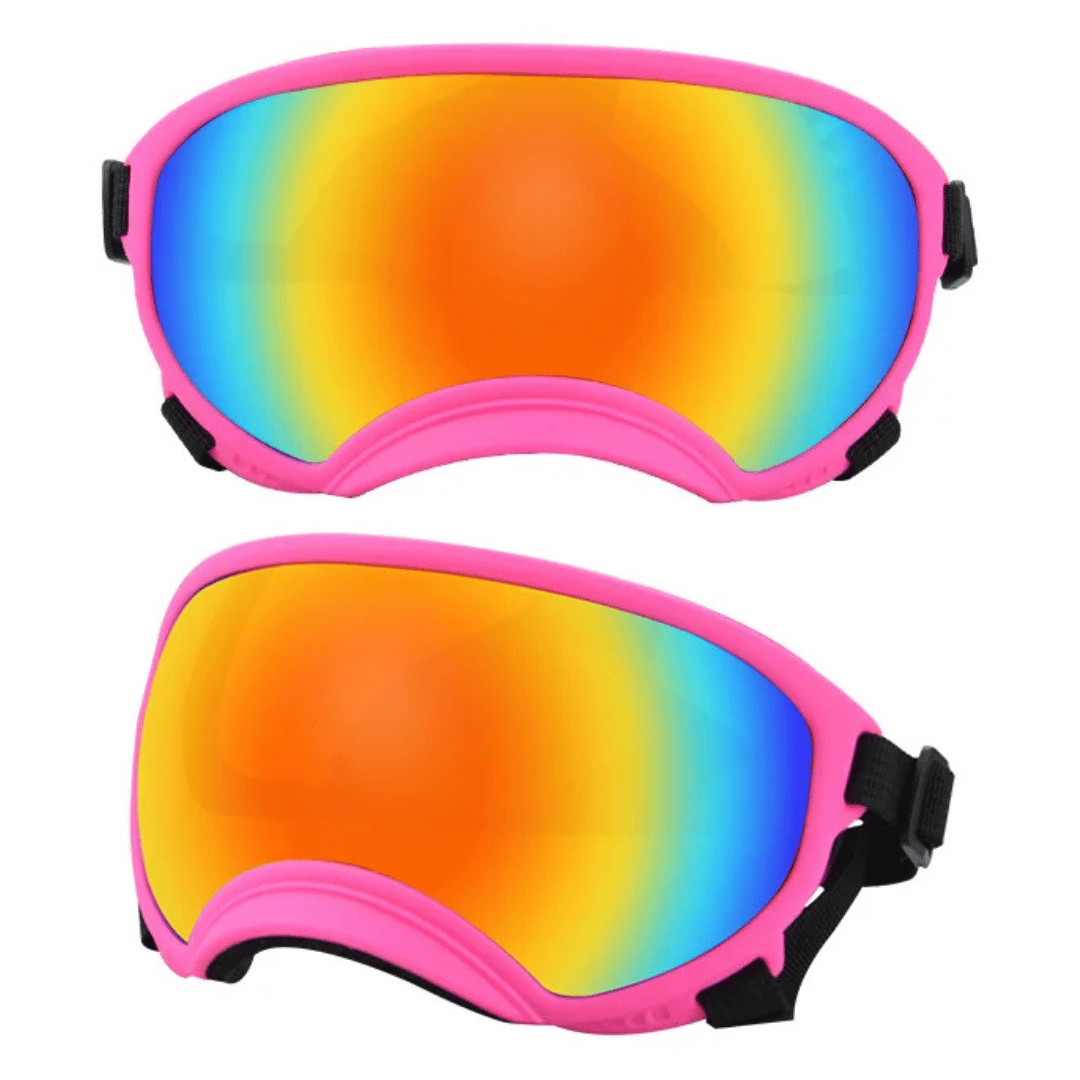 Dog Goggles UV Protection Adjustable Windproof Scratch-Resistant Small Medium Large Dog Sunglasses Outdoor Eye Protection Hiking | Koossa