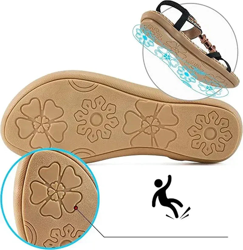 Women's Orthopedic Comfort Sandals — Elegant Summer Footwear with Supportive Sole for All-Day Walking | Koossa