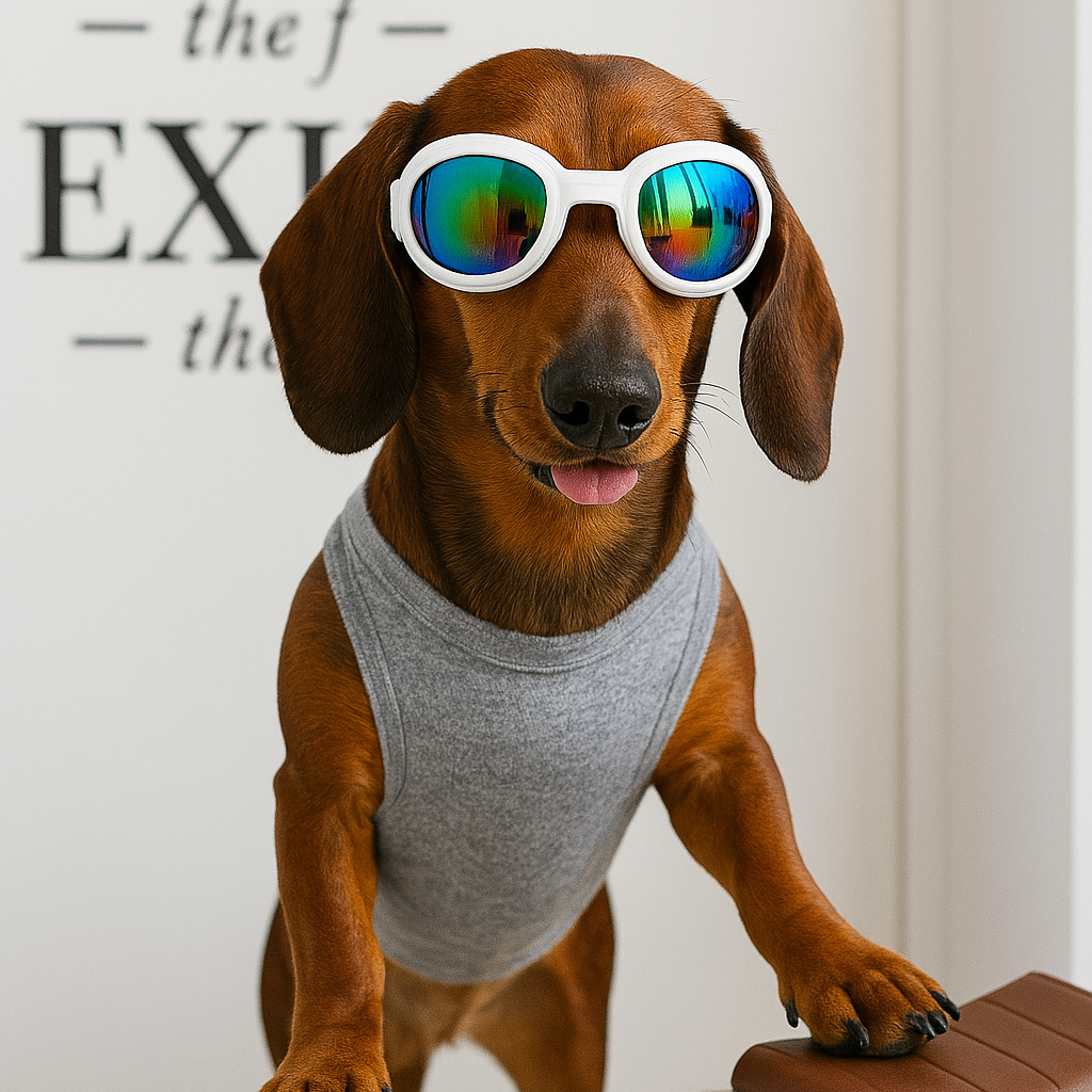Dog Goggles UV Protection Anti-Fog Waterproof Dachshund Sunglasses Adjustable Strap Small Dog Eye Protection Windproof Outdoor | Koossa