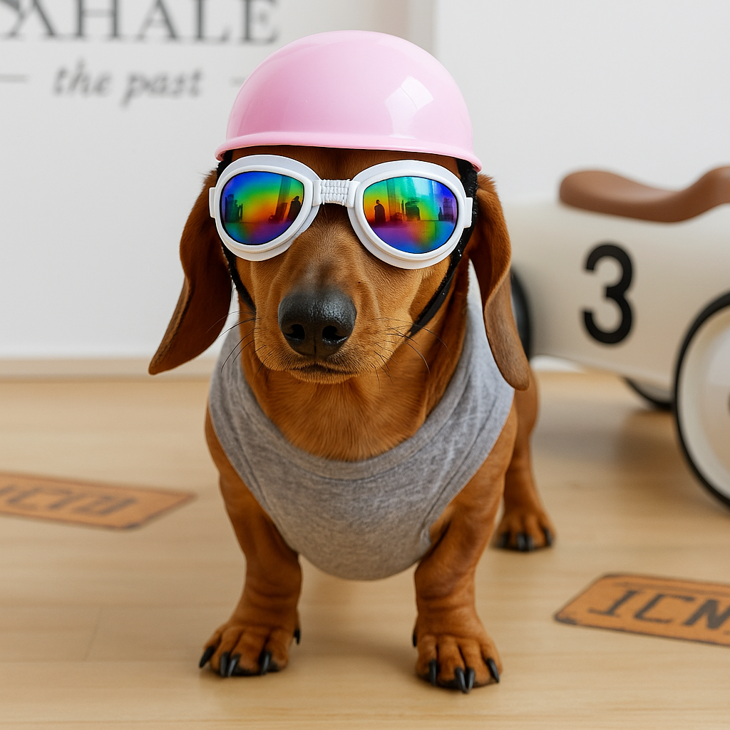 Dog Goggles UV Protection Anti-Fog Waterproof Dachshund Sunglasses Adjustable Strap Small Dog Eye Protection Windproof Outdoor | Koossa