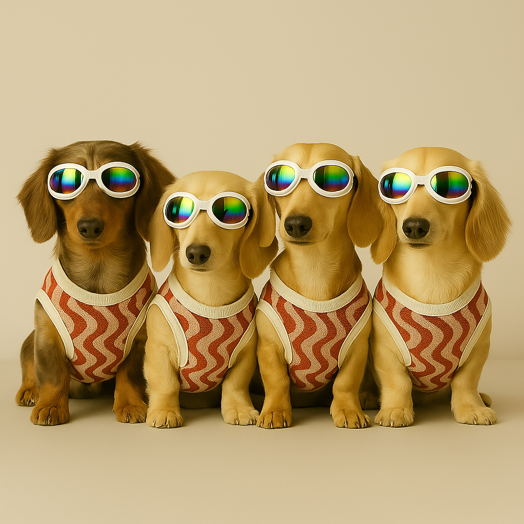 Dog Goggles UV Protection Anti-Fog Waterproof Dachshund Sunglasses Adjustable Strap Small Dog Eye Protection Windproof Outdoor | Koossa