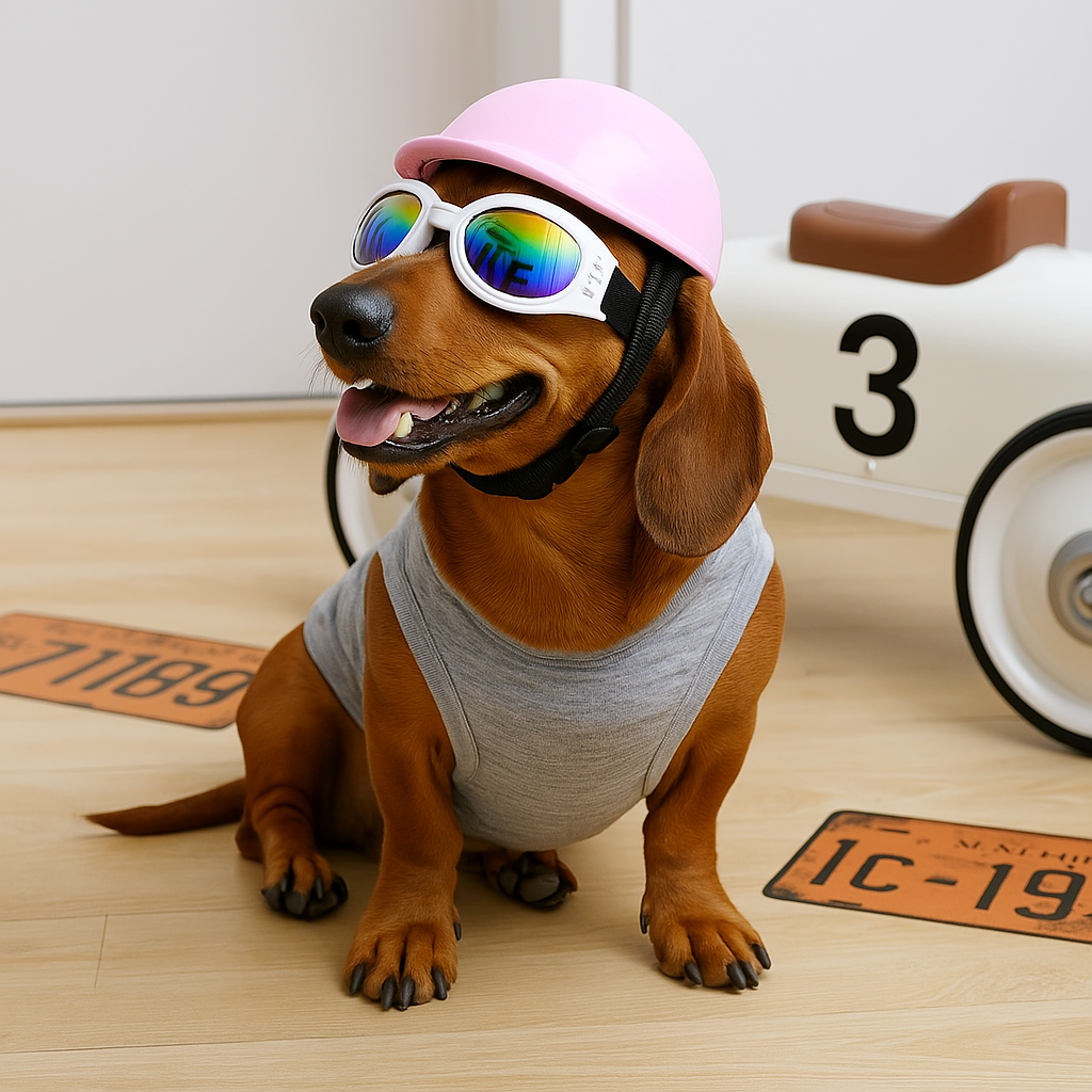 Dog Goggles UV Protection Anti-Fog Waterproof Dachshund Sunglasses Adjustable Strap Small Dog Eye Protection Windproof Outdoor | Koossa