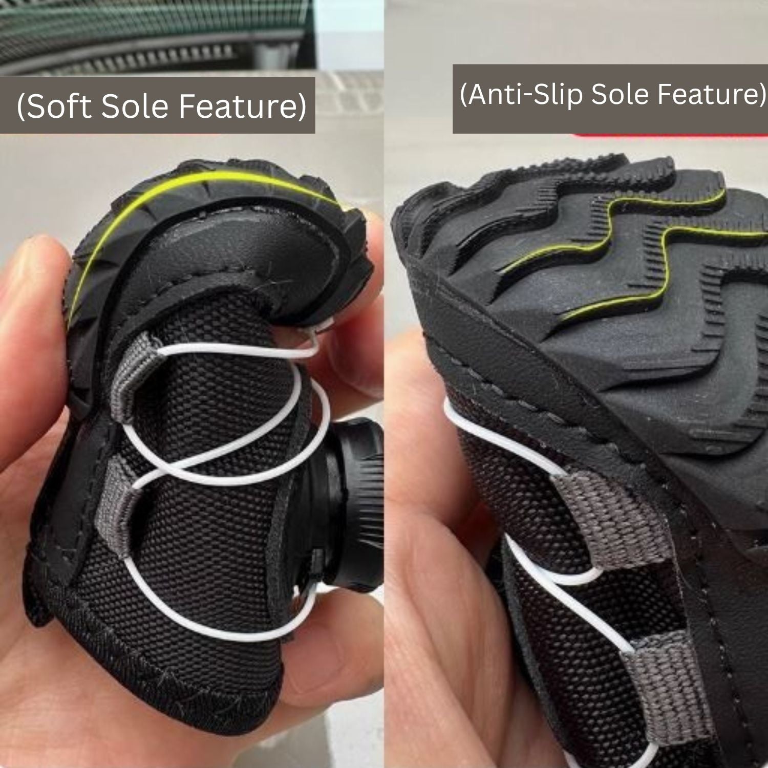 Dog Boots Anti-Slip Rubber Sole Fleece-Lined Dachshund Winter Shoes Water-Resistant Adjustable Lace Small Dog Paw Protection Snow | Koossa