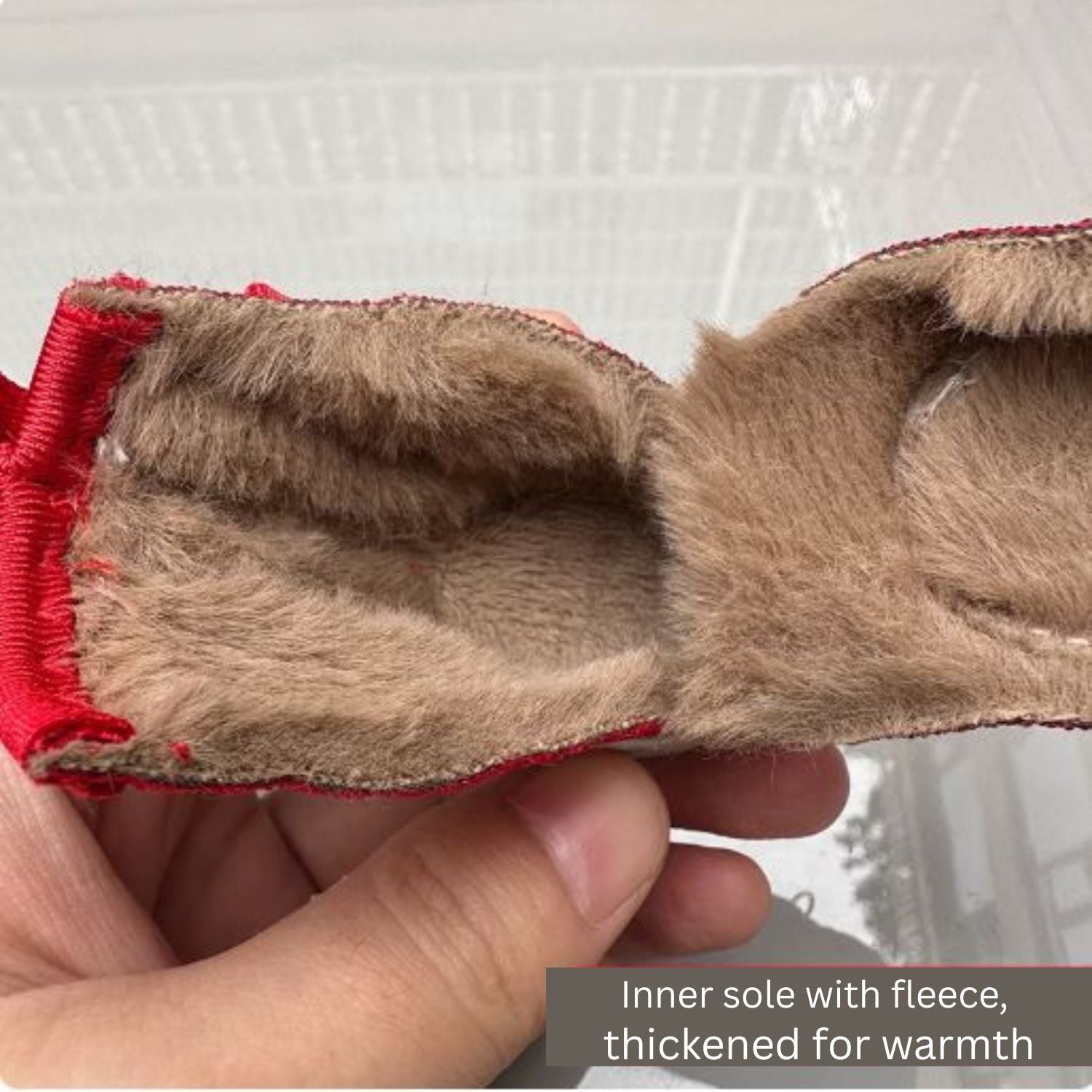 Dog Boots Anti-Slip Rubber Sole Fleece-Lined Dachshund Winter Shoes Water-Resistant Adjustable Lace Small Dog Paw Protection Snow | Koossa