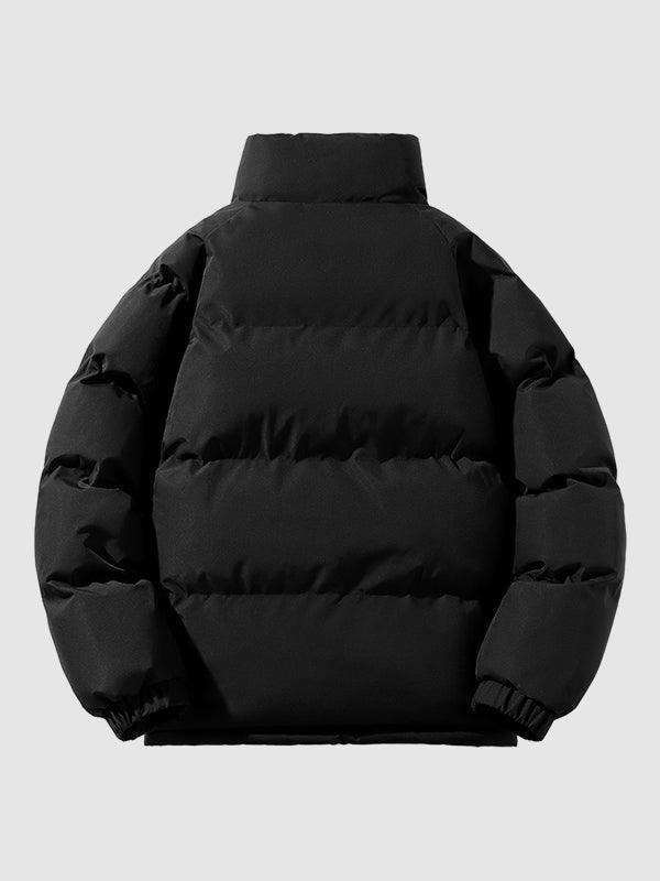 Men's Quilted Puffer Jacket in Classic Colours — Lightweight Winter Coat for Everyday Wear & Outdoor Activities | Koossa