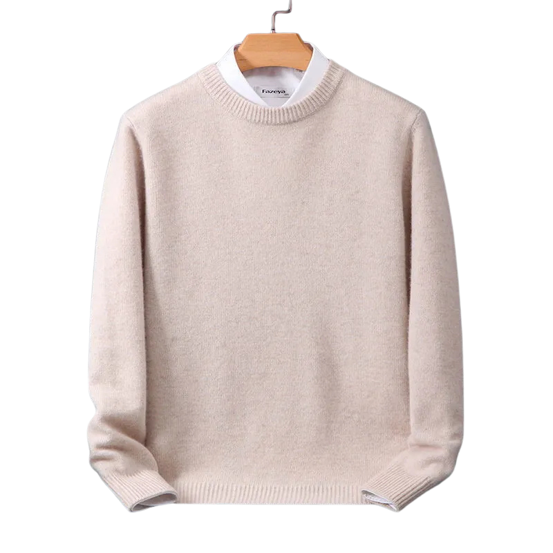 Men's Classic Crew Neck Jumper — Timeless Wardrobe Essential for Everyday Elegance & Relaxed Occasions | Koossa