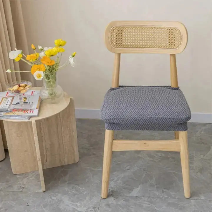 Housses de chaise extensibles lot de 4 imperméables et lavables pour salle à manger protection élégante | Koossa