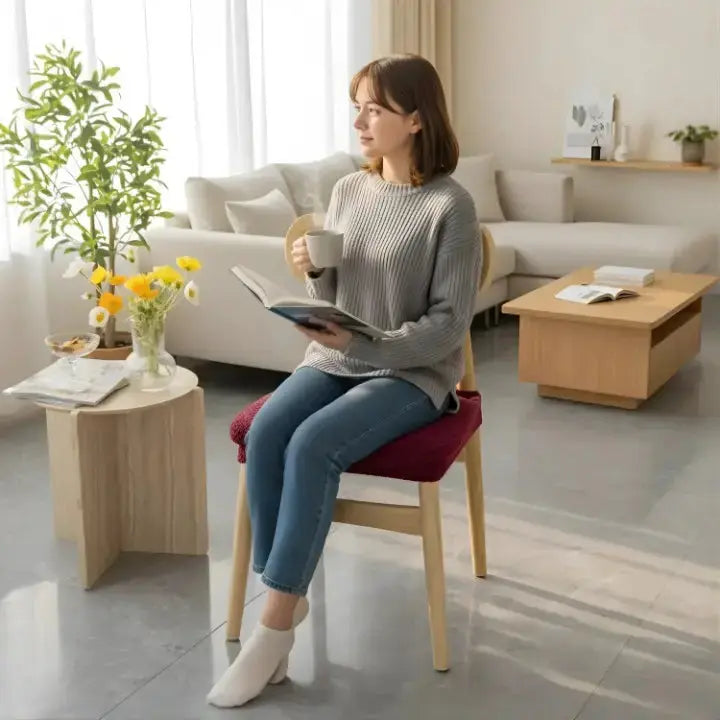 Housses de chaise extensibles lot de 4 imperméables et lavables pour salle à manger protection élégante | Koossa