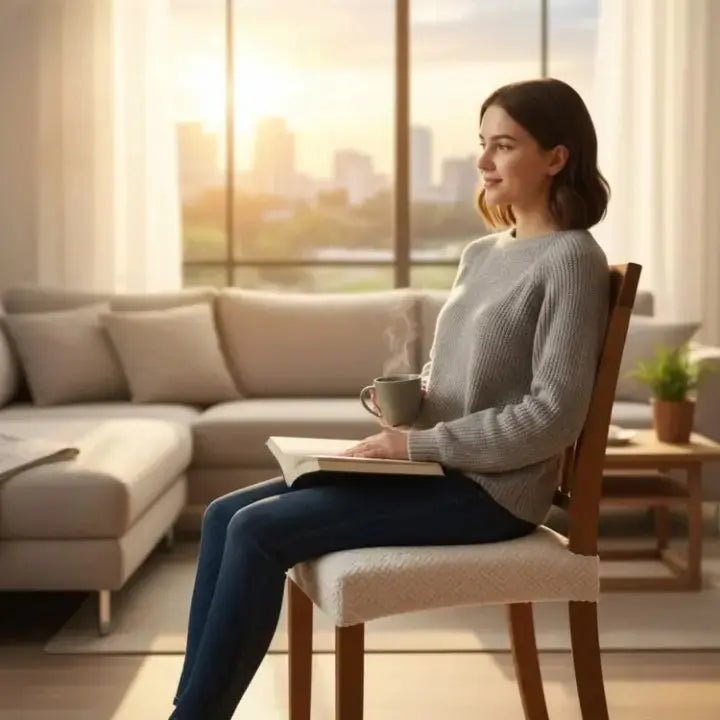 Housses de chaise extensibles lot de 4 imperméables et lavables pour salle à manger protection élégante | Koossa