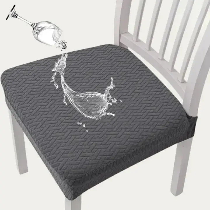 Housses de chaise extensibles lot de 4 imperméables et lavables pour salle à manger protection élégante | Koossa