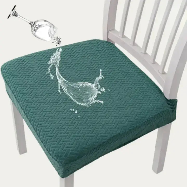 Housses de chaise extensibles lot de 4 imperméables et lavables pour salle à manger protection élégante | Koossa