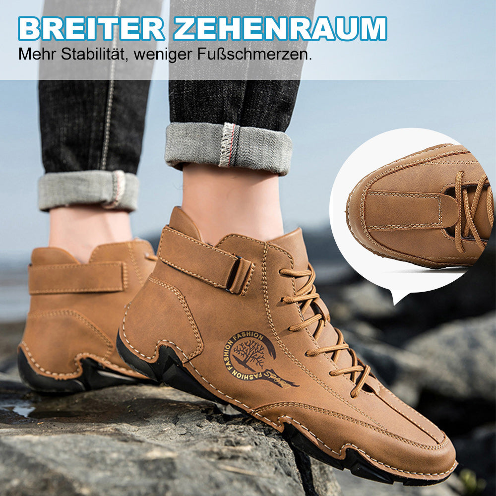 Women's Ergonomic Waterproof Ankle Boots — Comfortable Walking Boots with Orthopedic Support for All-Day Wear | Koossa
