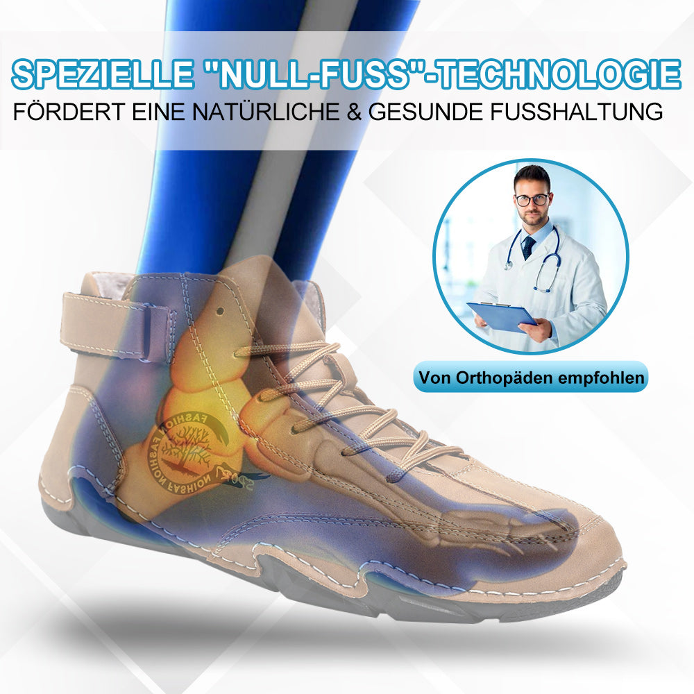 Women's Ergonomic Waterproof Ankle Boots — Comfortable Walking Boots with Orthopedic Support for All-Day Wear | Koossa