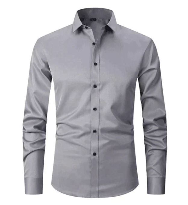 Men's Stretch Shirt — Comfortable Business Shirt for Office & Smart Casual Occasions | Koossa