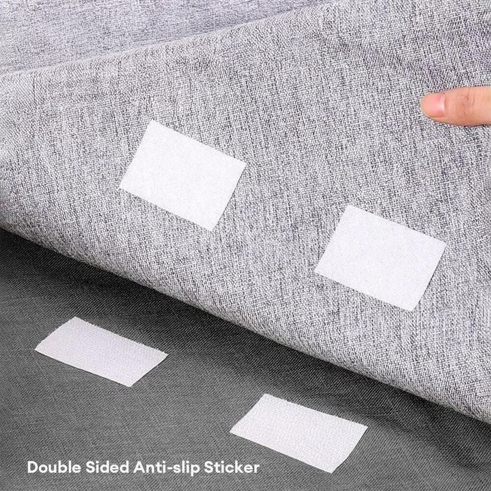 Anti-Slip Stickers Double-Sided 4x6cm Sofa Cover Rug Mat Tablecloth Non-Slip Grip Pads Furniture Fixers | Koossa