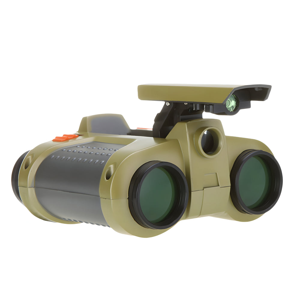 Jumelles pour enfants 4×30 avec vision nocturne résistantes à l'eau pour aventures jour et nuit en plein air | Koossa