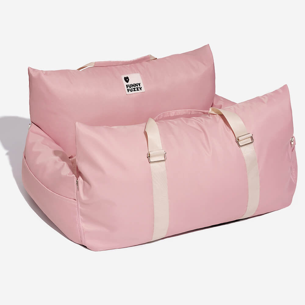 Dog Car Seat Bed Oxford Fabric Waterproof Anti-Slip Safety Buckle Small Medium Dogs Travel Home Carrier | Koossa