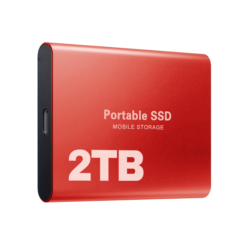 2TB Portable SSD Drive Ultra-Fast External Storage for Laptop Desktop Backup Data Transfer | Solid State Drive USB Compatible Windows macOS | Lonoma