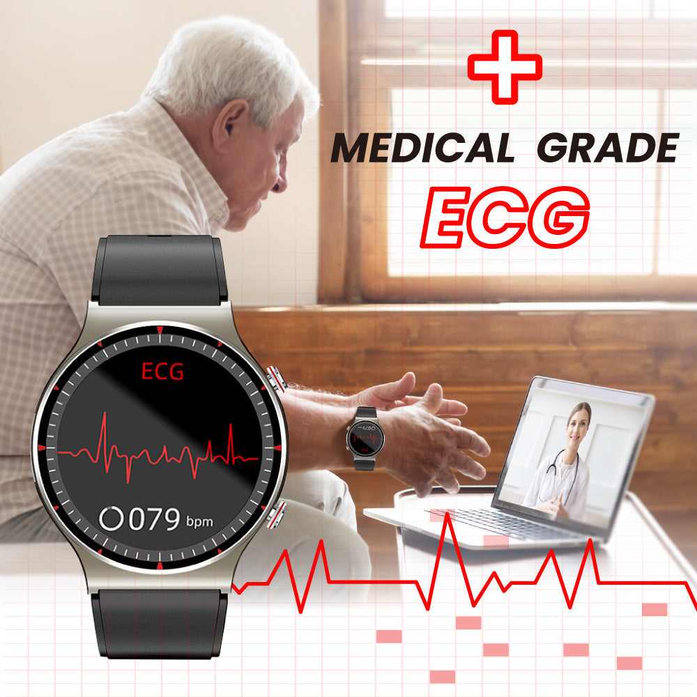 Women's Health Smartwatch with ECG & SpO2 Monitoring — Heart Rate Tracker for Active Wellness & Fitness | Koossa
