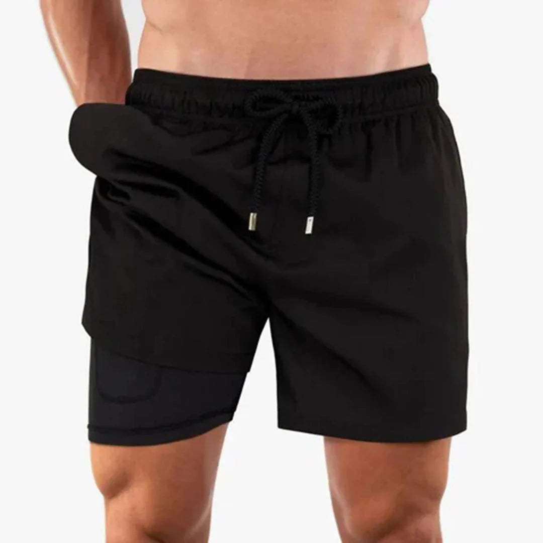 Men's Swimming Trunks — Quick-Dry Shorts with Secure Pockets for Beach, Pool & Holiday | Koossa