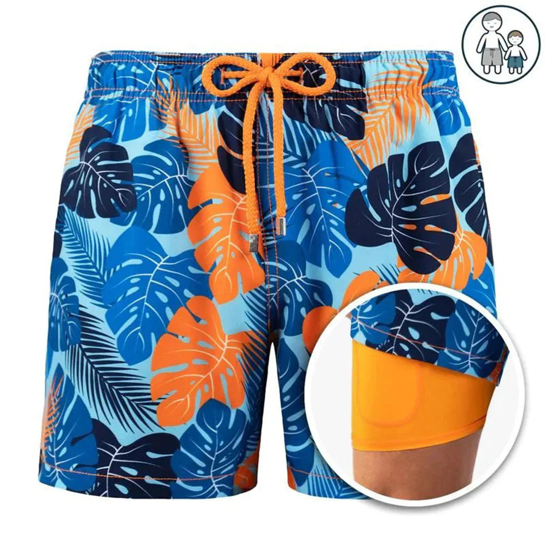 Men's Swimming Trunks — Quick-Dry Shorts with Secure Pockets for Beach, Pool & Holiday | Koossa