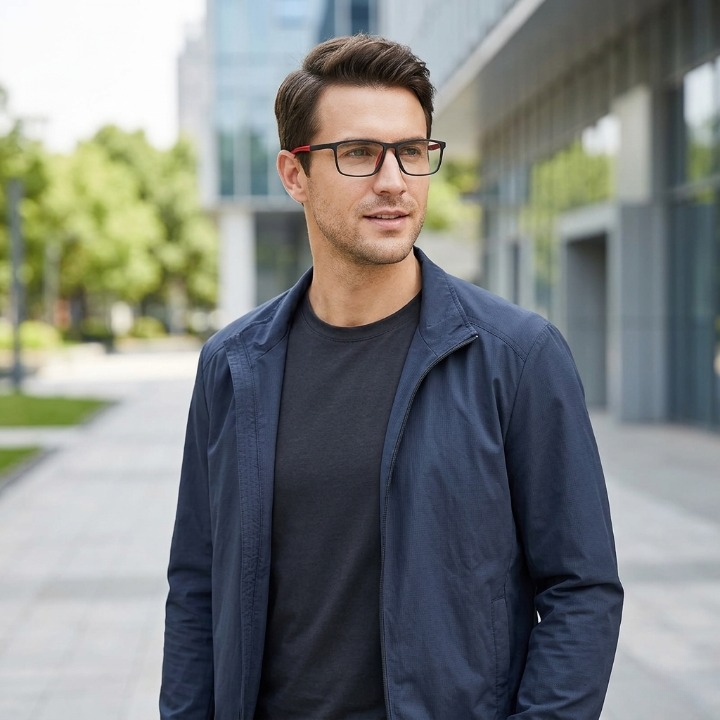 Lunettes de Lecture Progressives Vision Nette de Près et de Loin Polycarbonate Ultra-léger Multifocales | Koossa