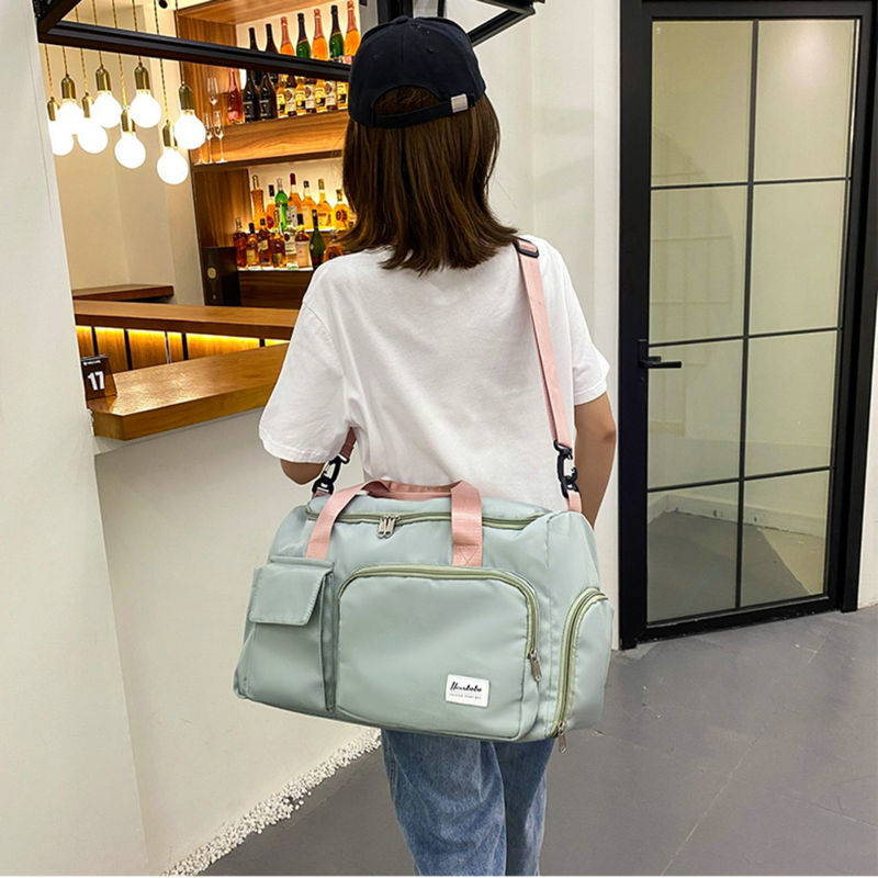 Sports Duffle Weekend Bag with Separate Shoe Compartment — Multi-Pocket Travel Holdall for Gym & Leisure | Koossa
