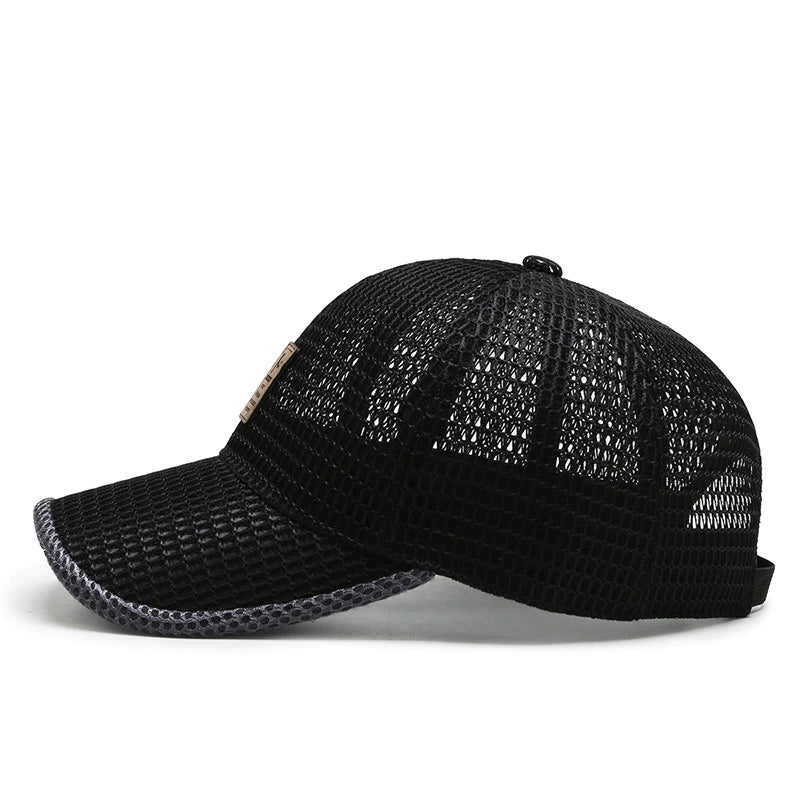 Lightweight Breathable Mesh Baseball Cap — Adjustable Snapback Summer Hat for Outdoor Activities | Koossa