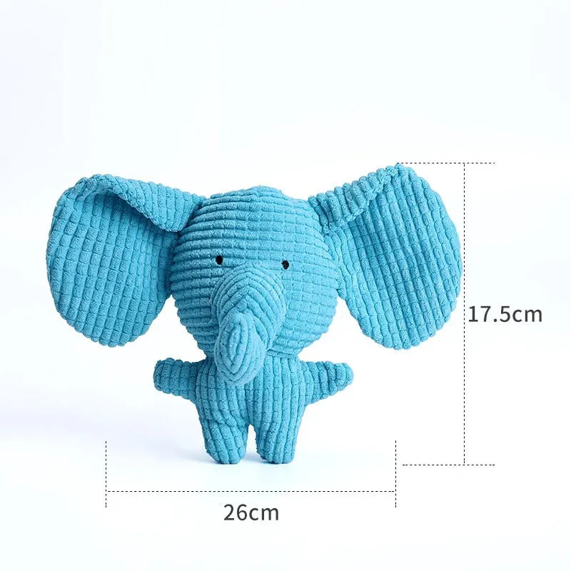 Interactive Plush Animal Toy for Dogs — Durable Bite-Resistant Pet Toy for Play & Fetch | Koossa
