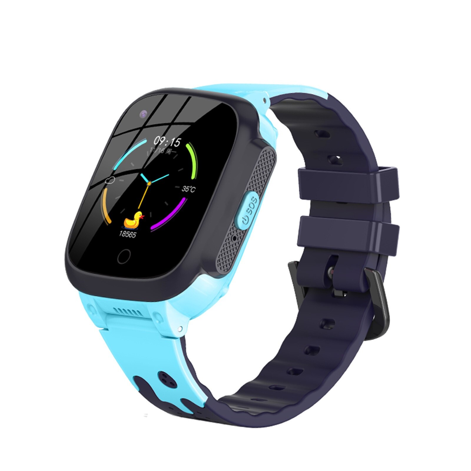 Children's 4G GPS Smartwatch — Video Call & Real-Time Location Tracking with Emergency SOS Button | Koossa