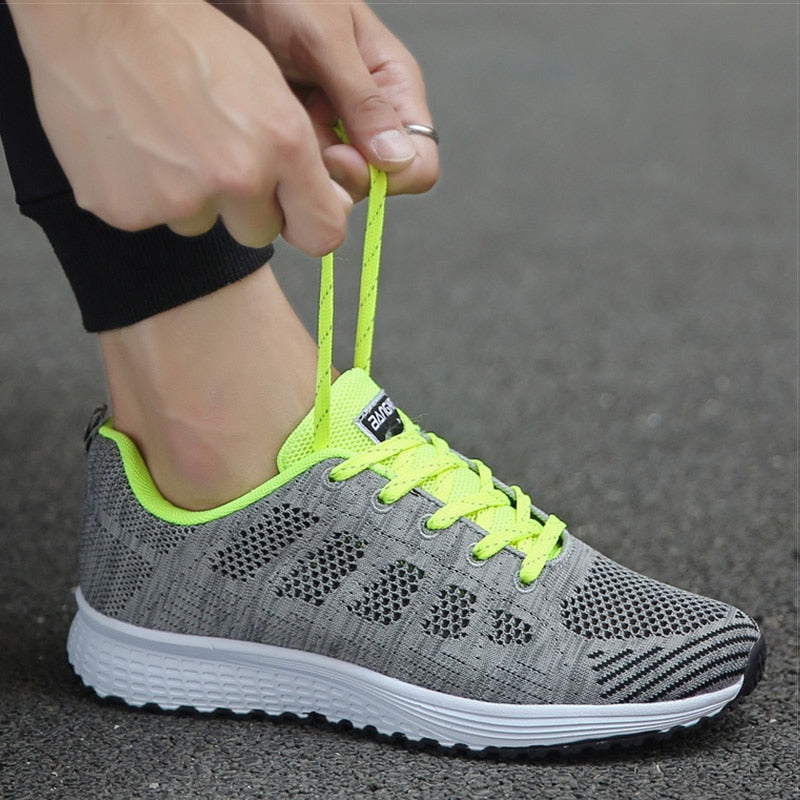 Women's Mesh Trainers | Lightweight Breathable Running Shoes for Active Days | Koossa