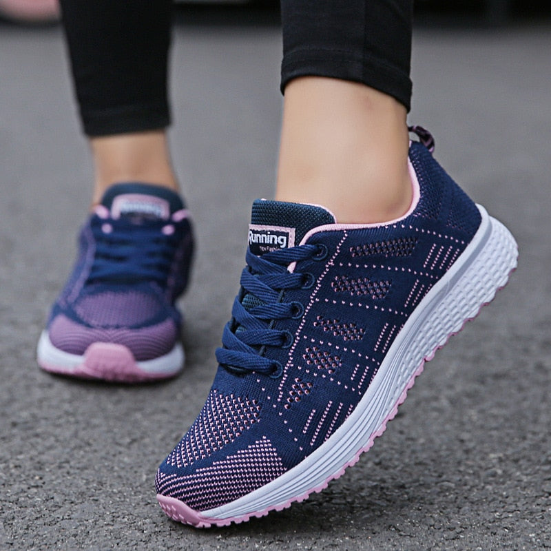 Women's Mesh Trainers | Lightweight Breathable Running Shoes for Active Days | Koossa