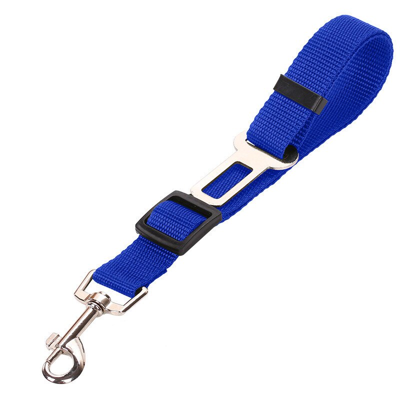 Dog Car Seatbelt Adjustable Nylon 2-in-1 Lead Clip Safety Harness Restraint Travel Strap Universal Fit Vehicle | Koossa