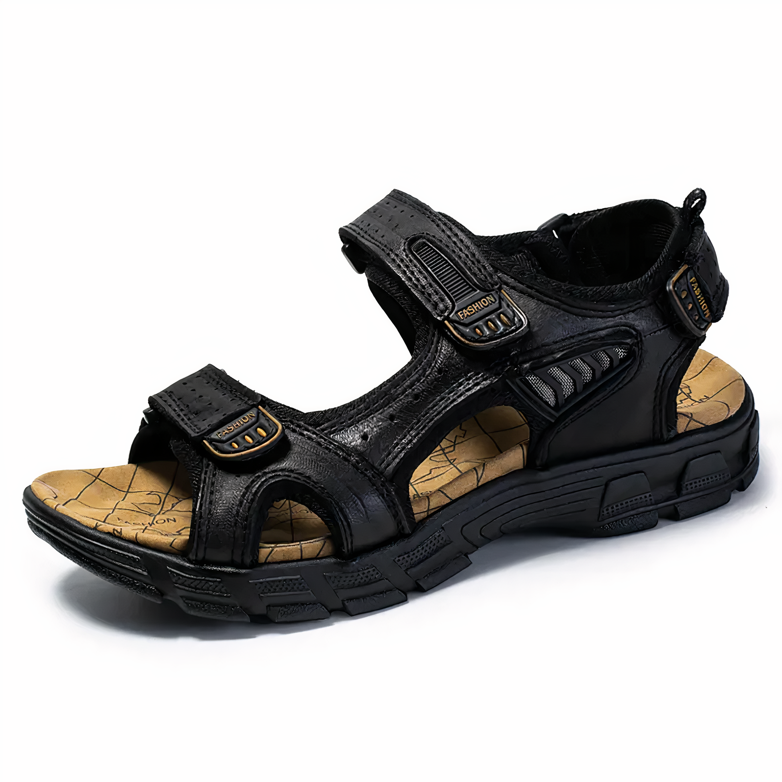 Men's Orthopedic Open-Toe Sandals — Comfortable Supportive Footwear for Everyday Wear & Walking | Koossa
