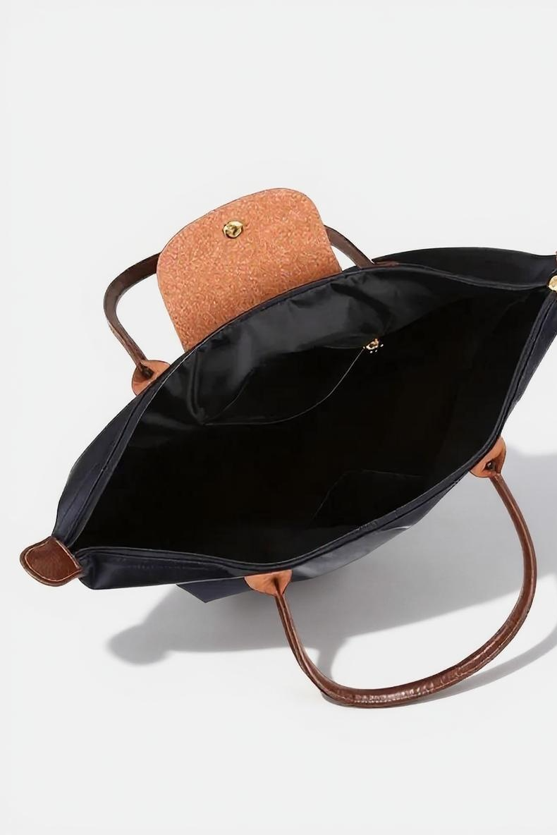 Structured Top Handle Tote Bag in Classic Colours for Everyday Elegance | Koossa