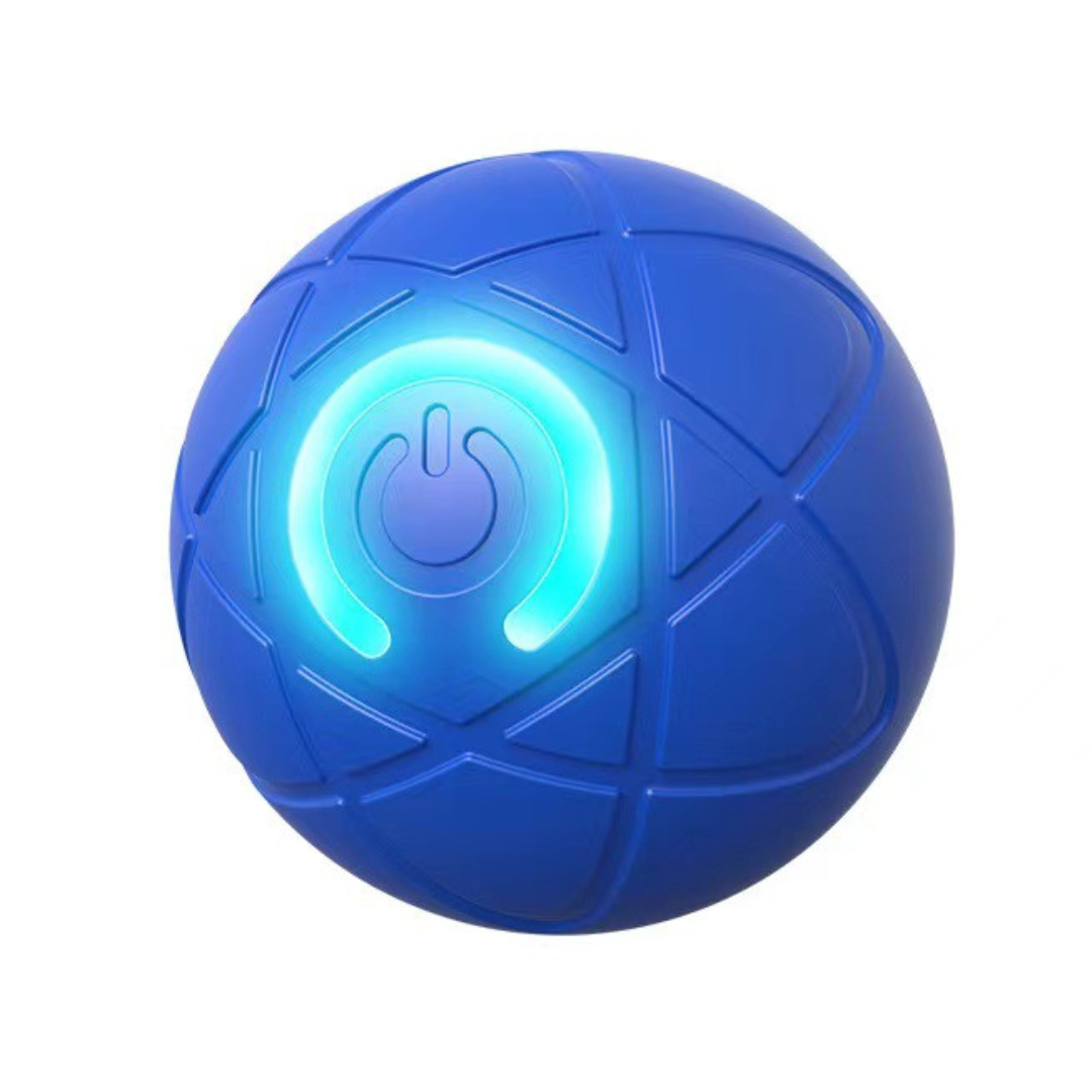 Dog Toy Ball Interactive LED Self-Rolling Motion Activated Indoor Automatic Pet Chaser Game | Koossa