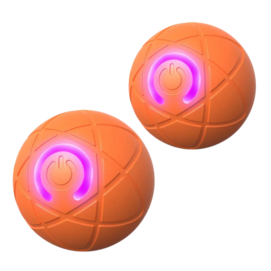 Dog Toy Ball Interactive LED Self-Rolling Motion Activated Indoor Automatic Pet Chaser Game | Koossa