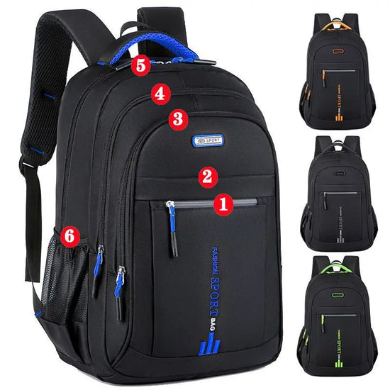 Women's Waterproof Backpack with Multiple Compartments — Practical Travel Backpack for Work, Leisure & Everyday Essentials | Koossa