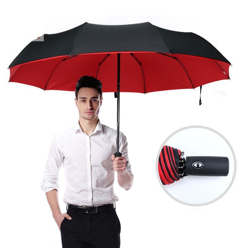 Inverted Automatic Umbrella Windproof Reverse Fold Rain Protection for Commute Travel Outdoor Men Women 6 Colors UV Block | Lonoma