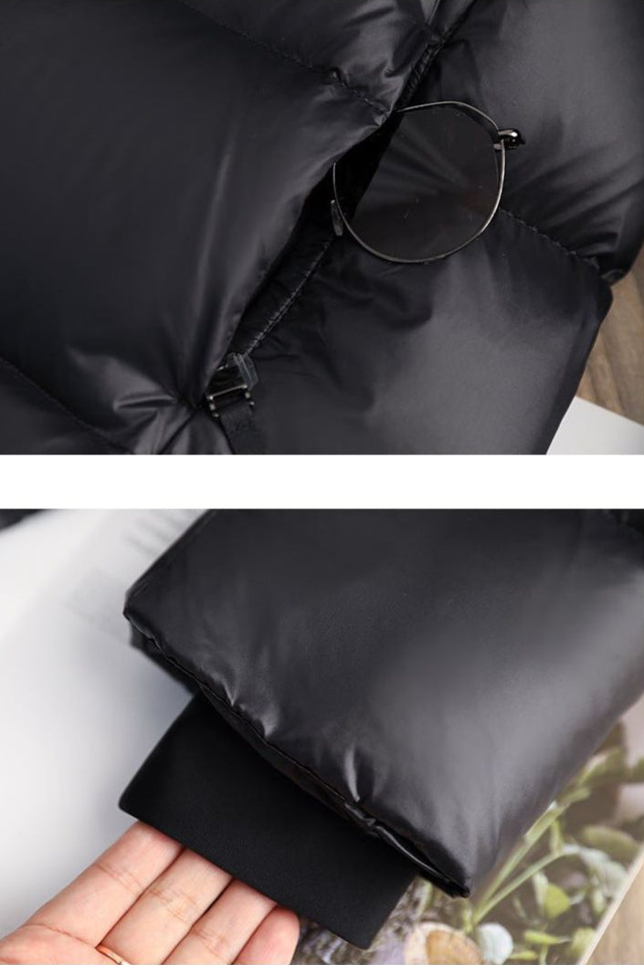 Women's Long Hooded Puffer Coat — Warm Quilted Winter Jacket for City & Country | Koossa