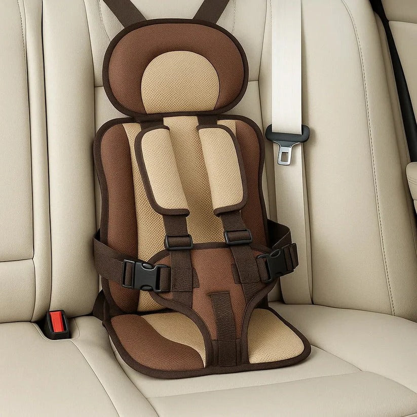 Portable Child Travel Harness Seat, Foldable 5-Point Harness for Cars, Taxis & Rideshares, Compact Travel Gear for Kids on the Go | Lonoma