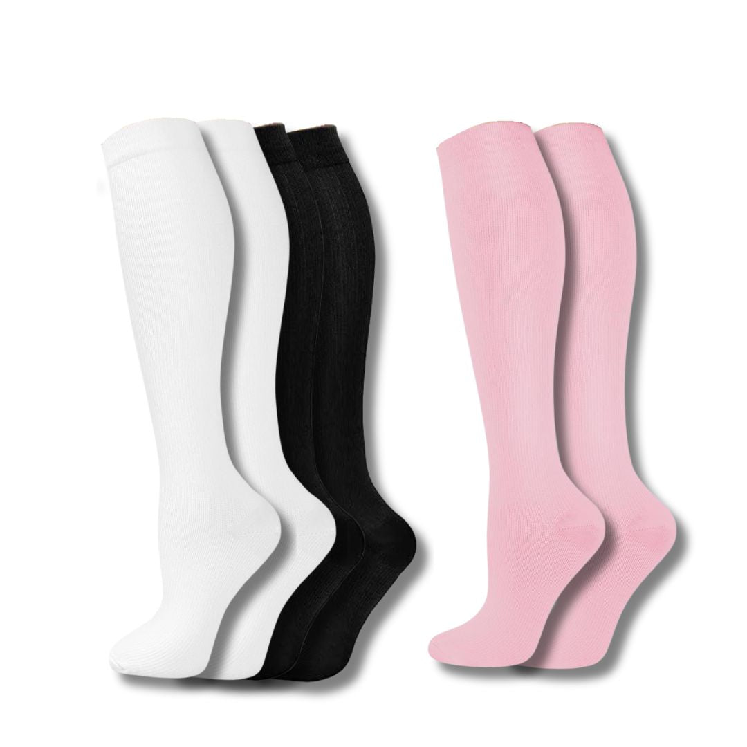 Women's Compression Socks — Supportive Knee-High Socks for Circulation & Comfort All Day | Koossa