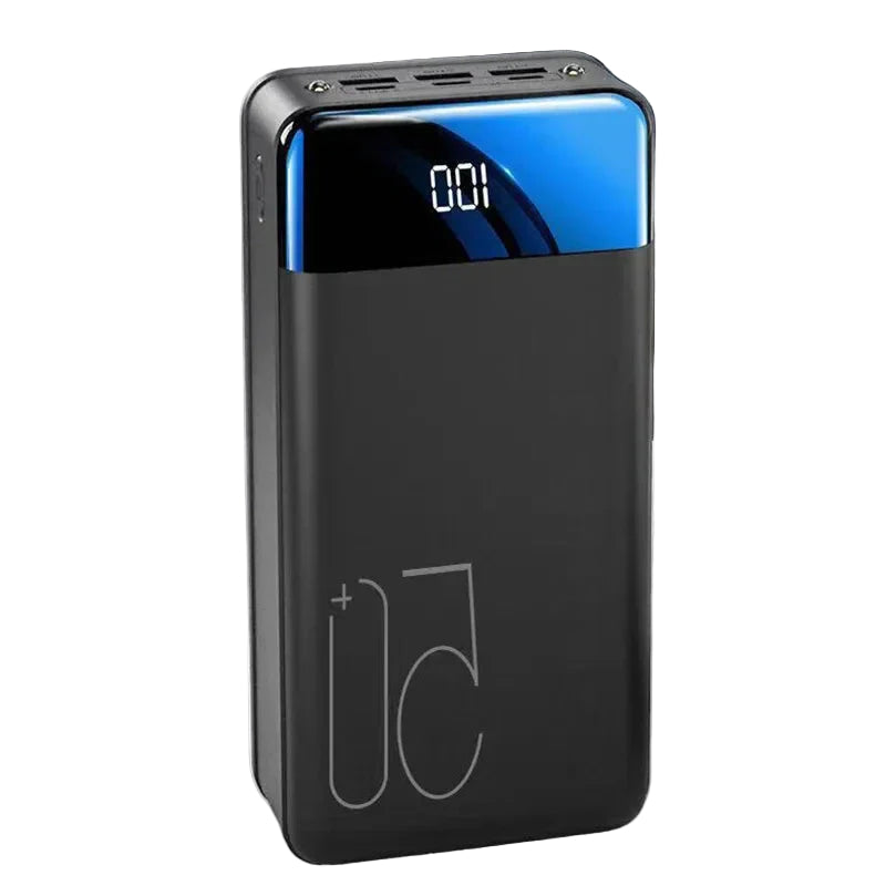 High-Capacity Battery Pack 100000mAh Dual USB-C Portable Charger for iPhone Android Tablets Laptops Emergency Travel Backup Power | Lonoma